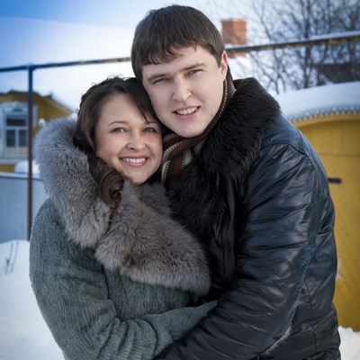 Азат Фазлыев һәм Алсу Дәүләтгәрәева.
