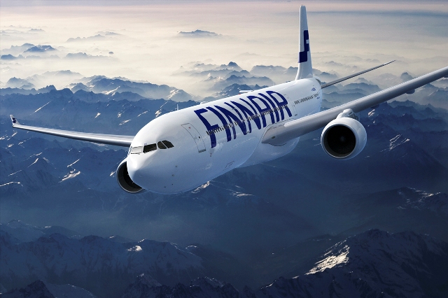 Самолет компании "Finnair"