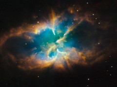 Planetary Nebula NGC 2818, Hubble Space Telescope