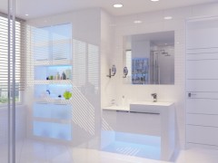 Выбирайте для ванной комнаты не пористую плитку с хорошей кислотной устойчивостью
