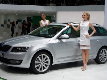 Skoda Octavia Combi grey